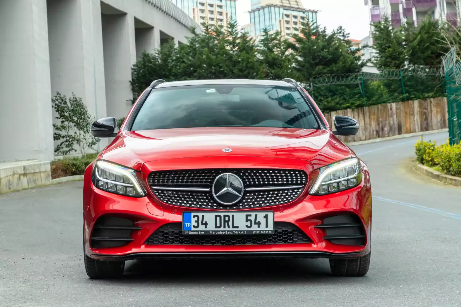 Mercedes-Benz C-Class car trash can