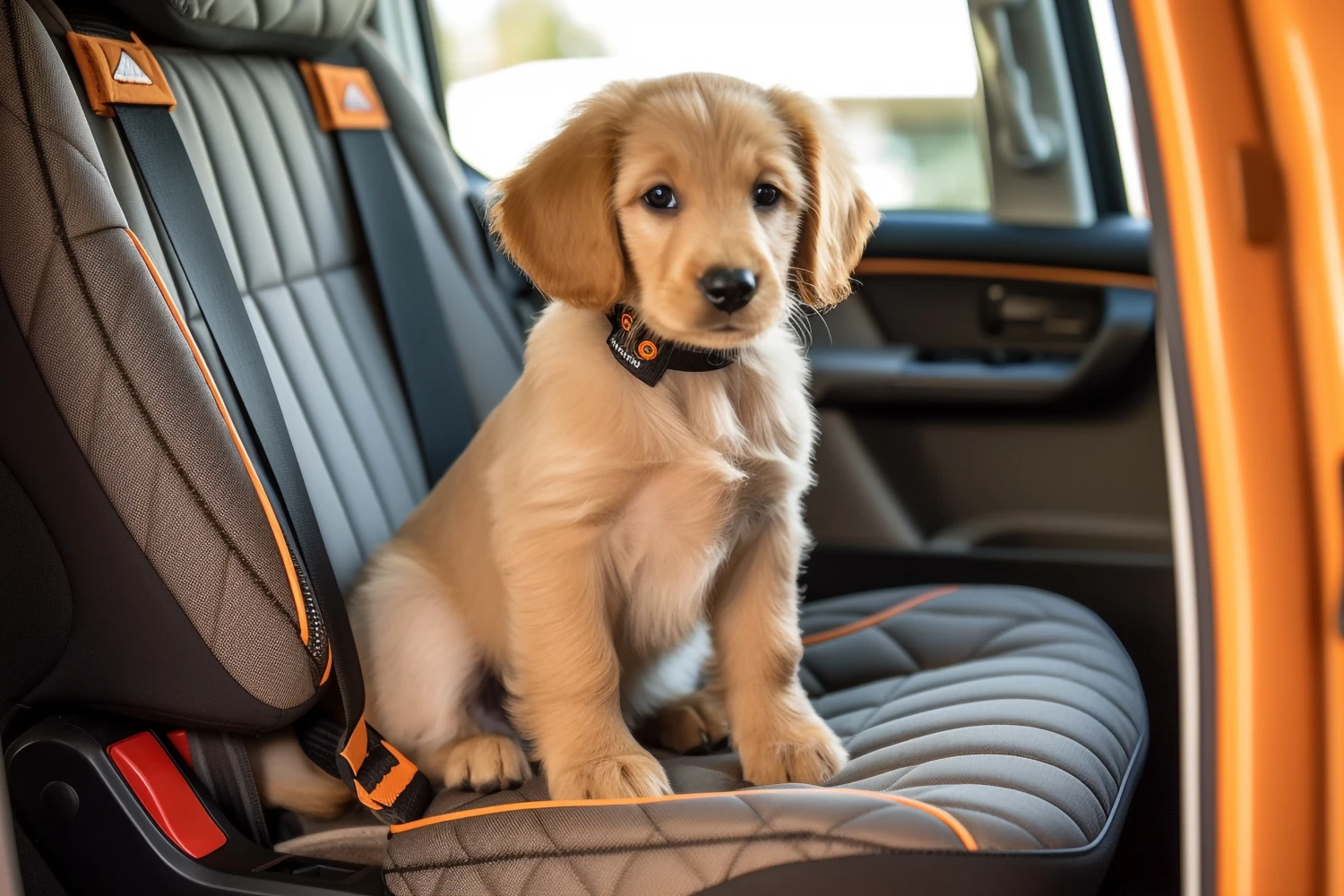 Hyundai Tucson Dog Carrier Car Seat for Toy Labrador Retriever